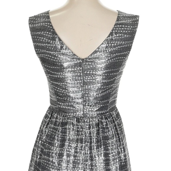 Antonio Melani Silver Cocktail Dress - Picture 3 of 10